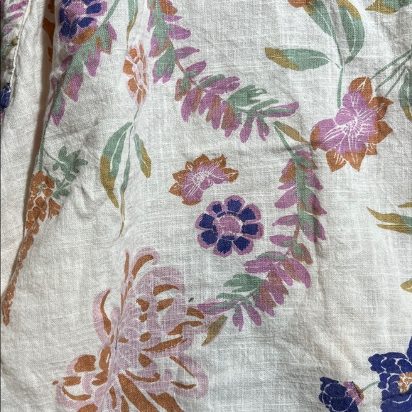 EUC Free People Emily Printed Top, XS - Picture 6 of 13